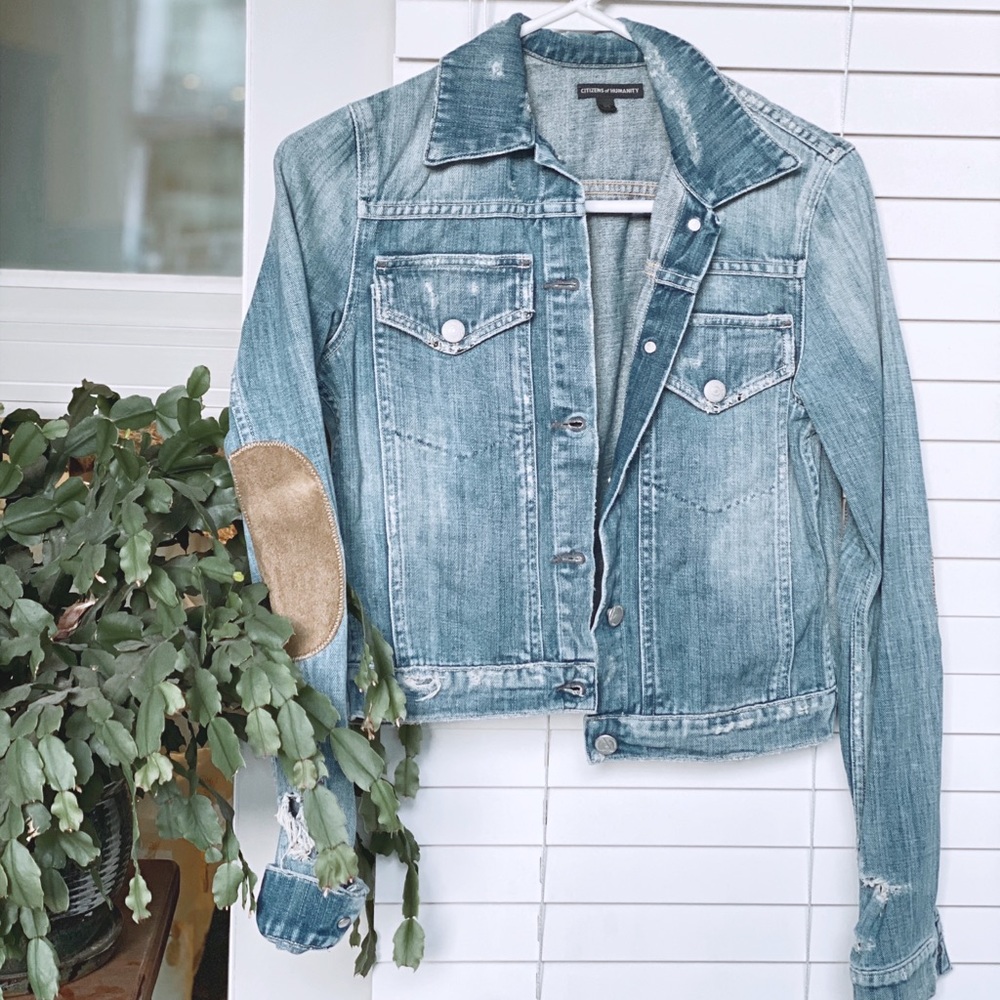 Citizens of humanity fitted jean jacket